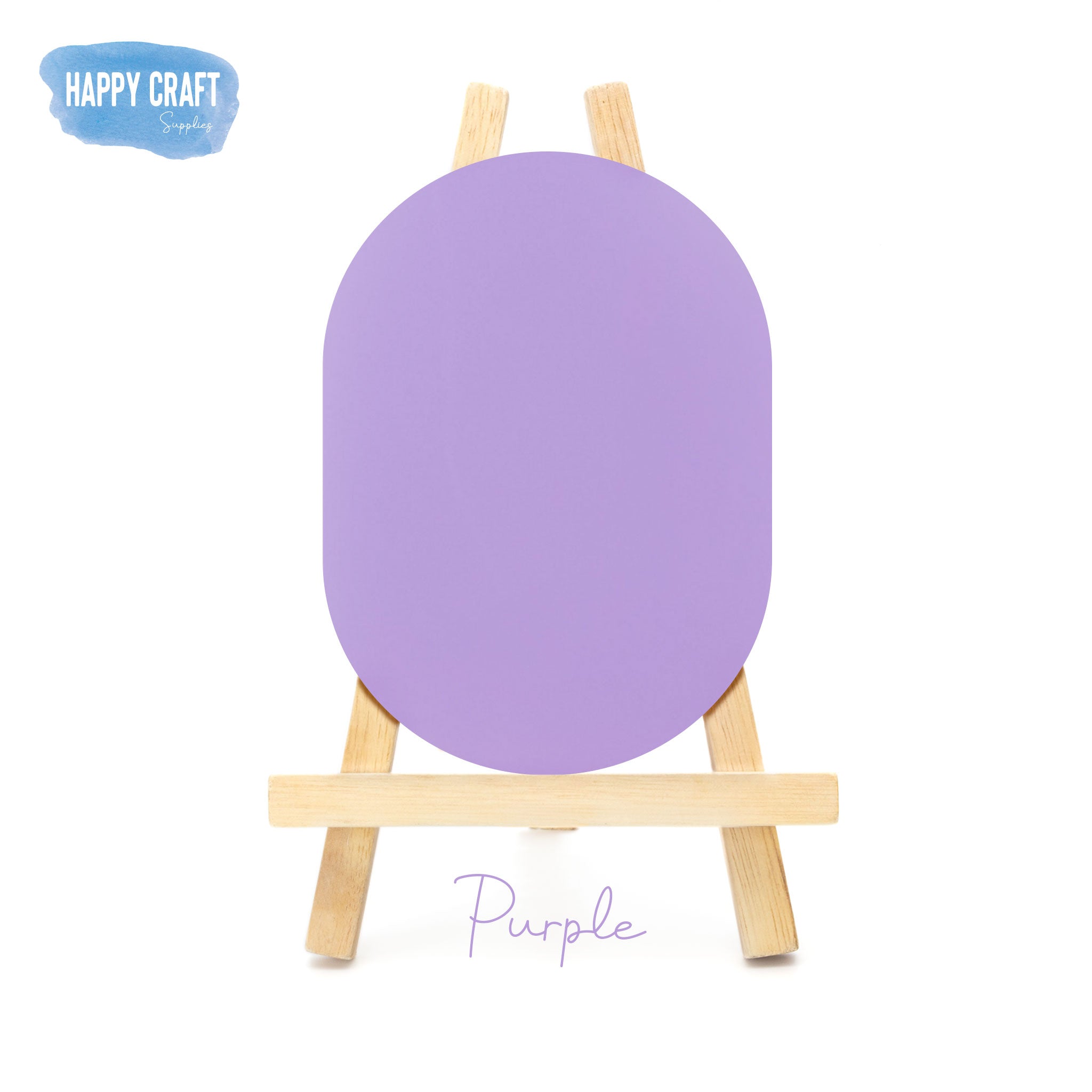 Acrylic Blank Oval - A1