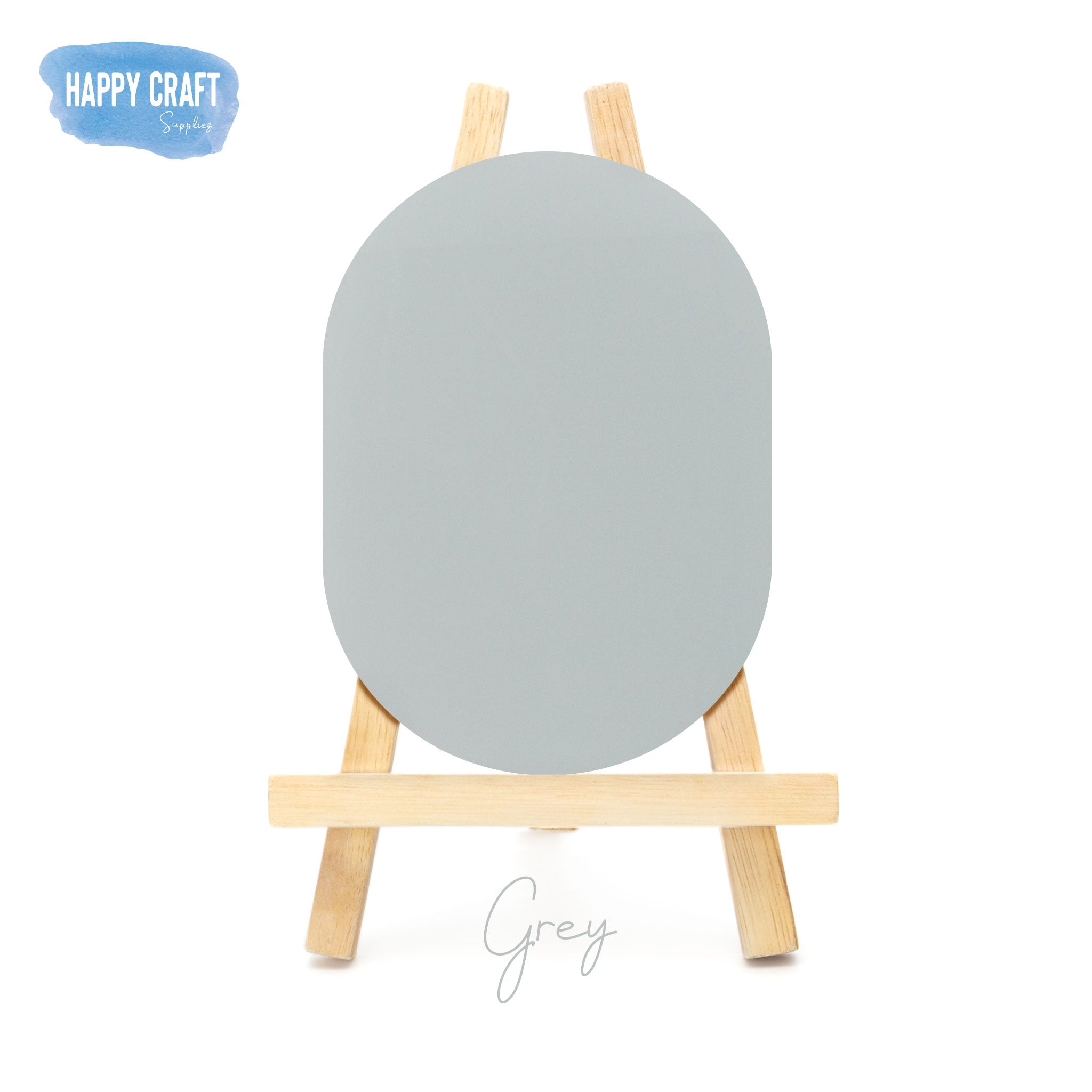 Acrylic Blank Oval - A1