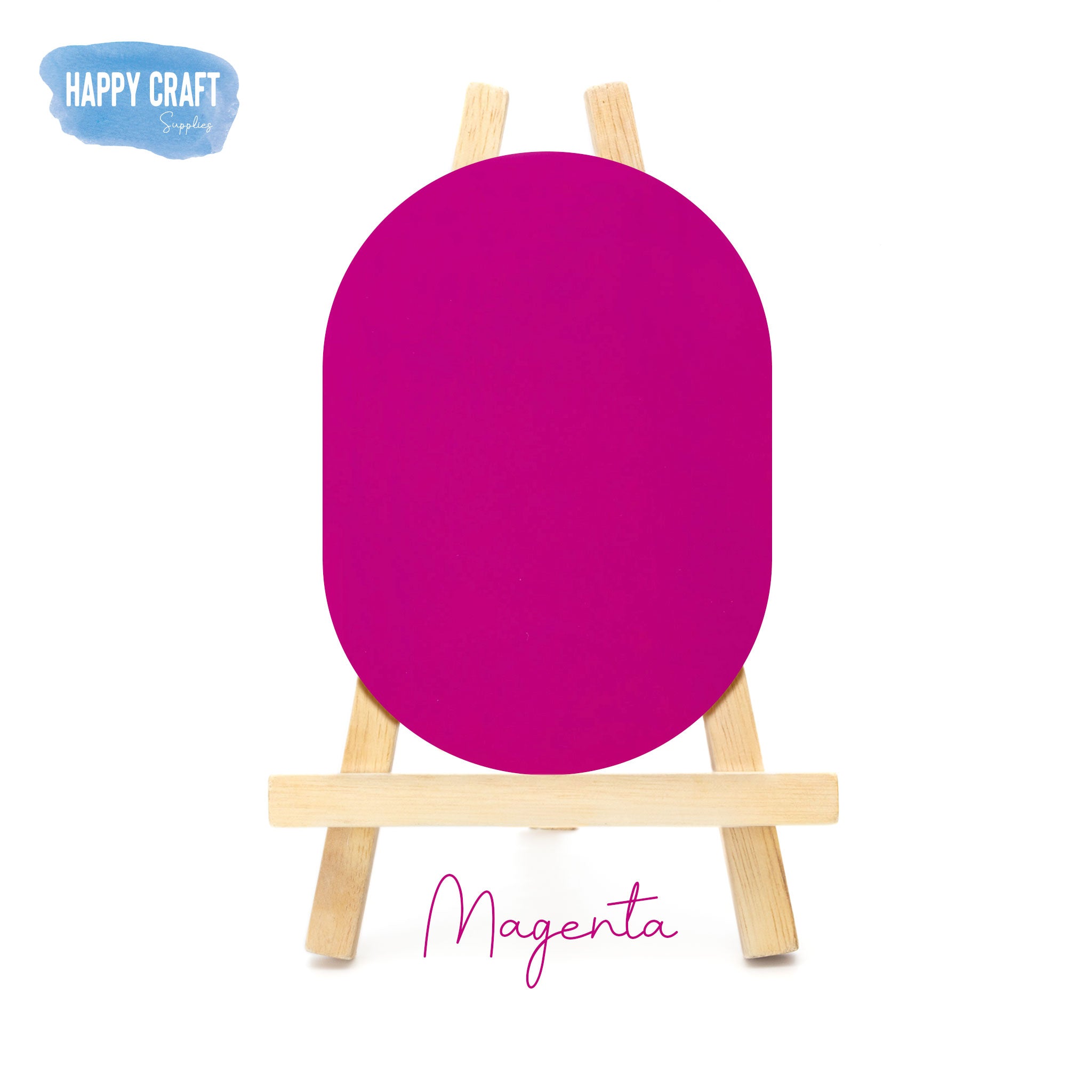 Acrylic Blank Oval - A1