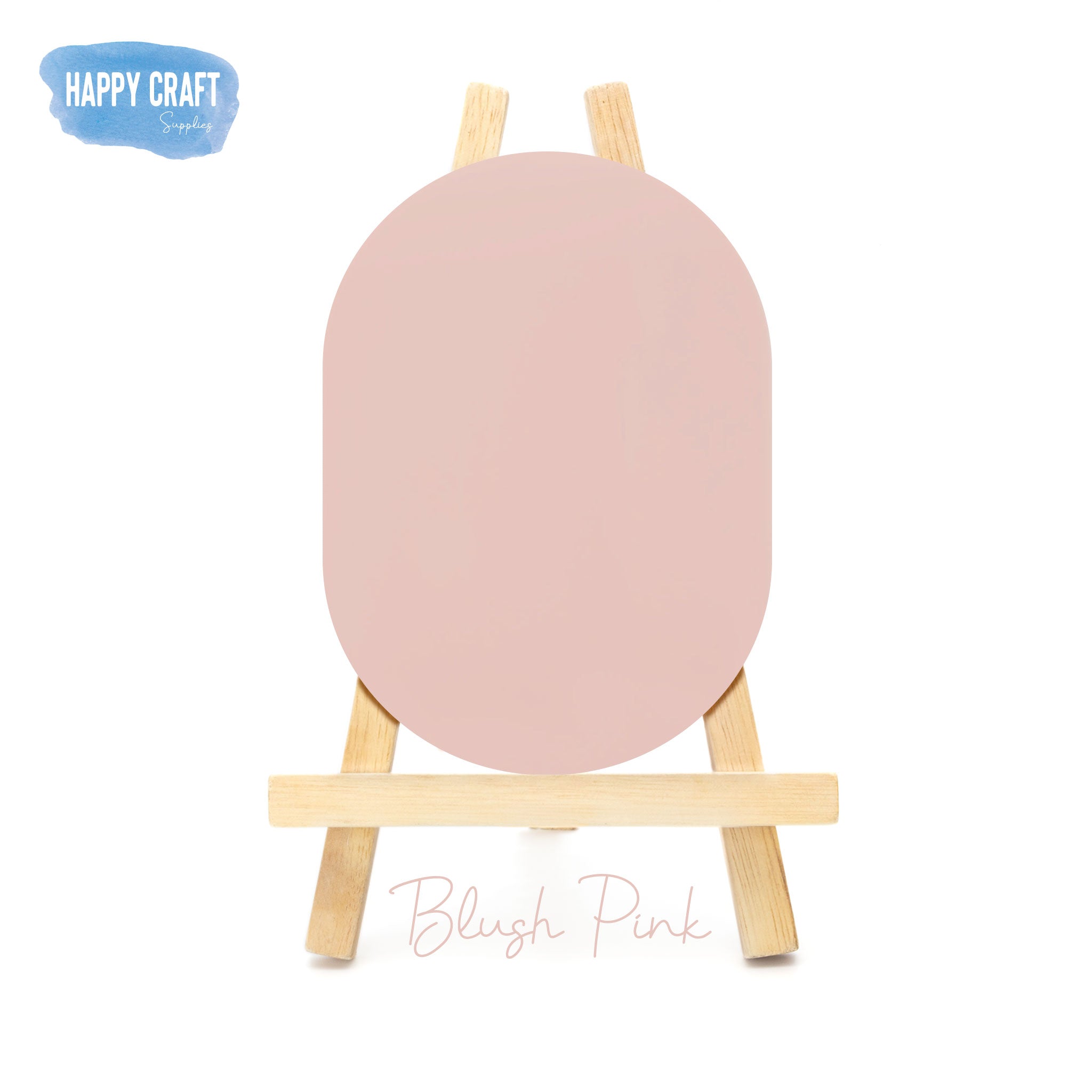 Acrylic Blank Oval - A1