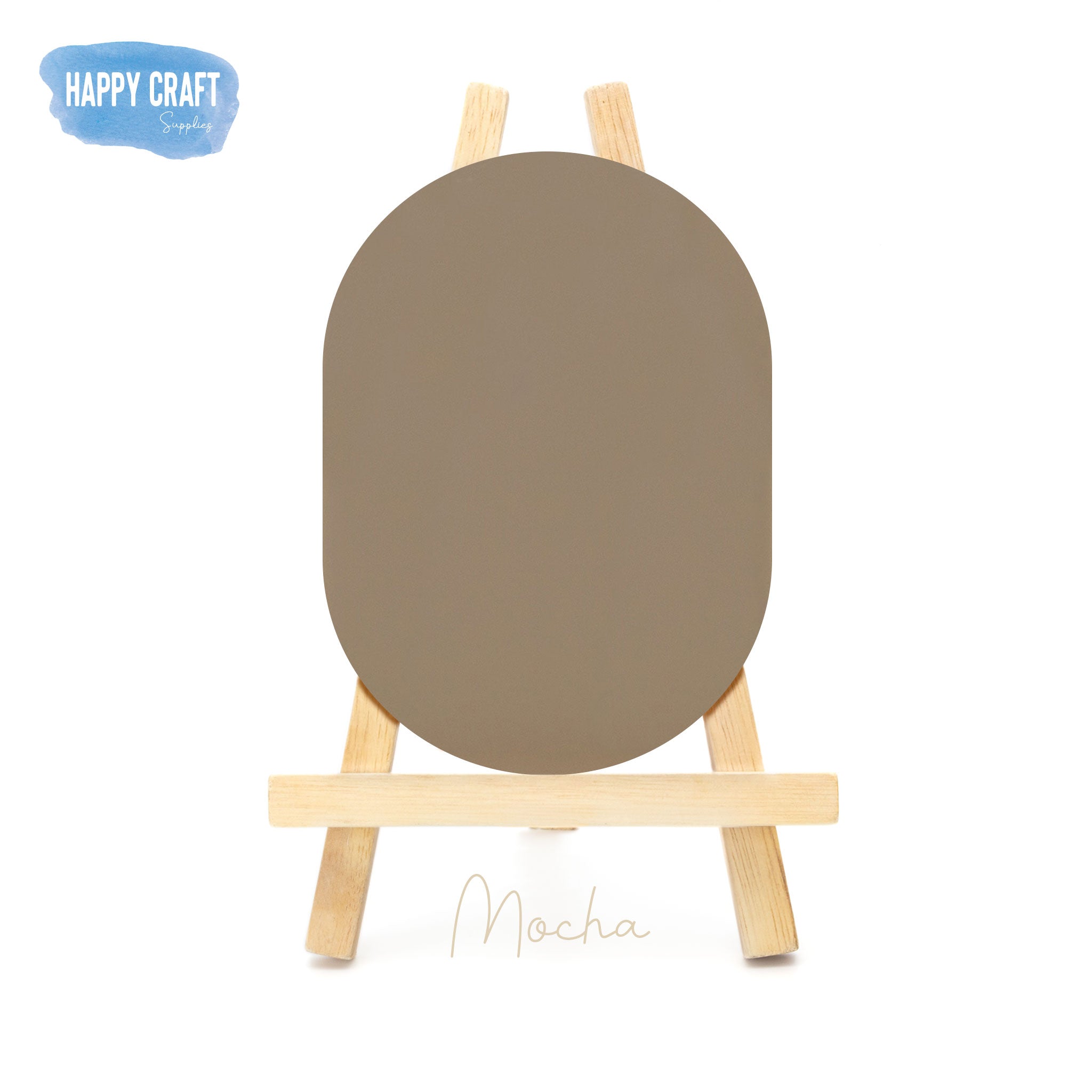 Acrylic Blank Oval - A1