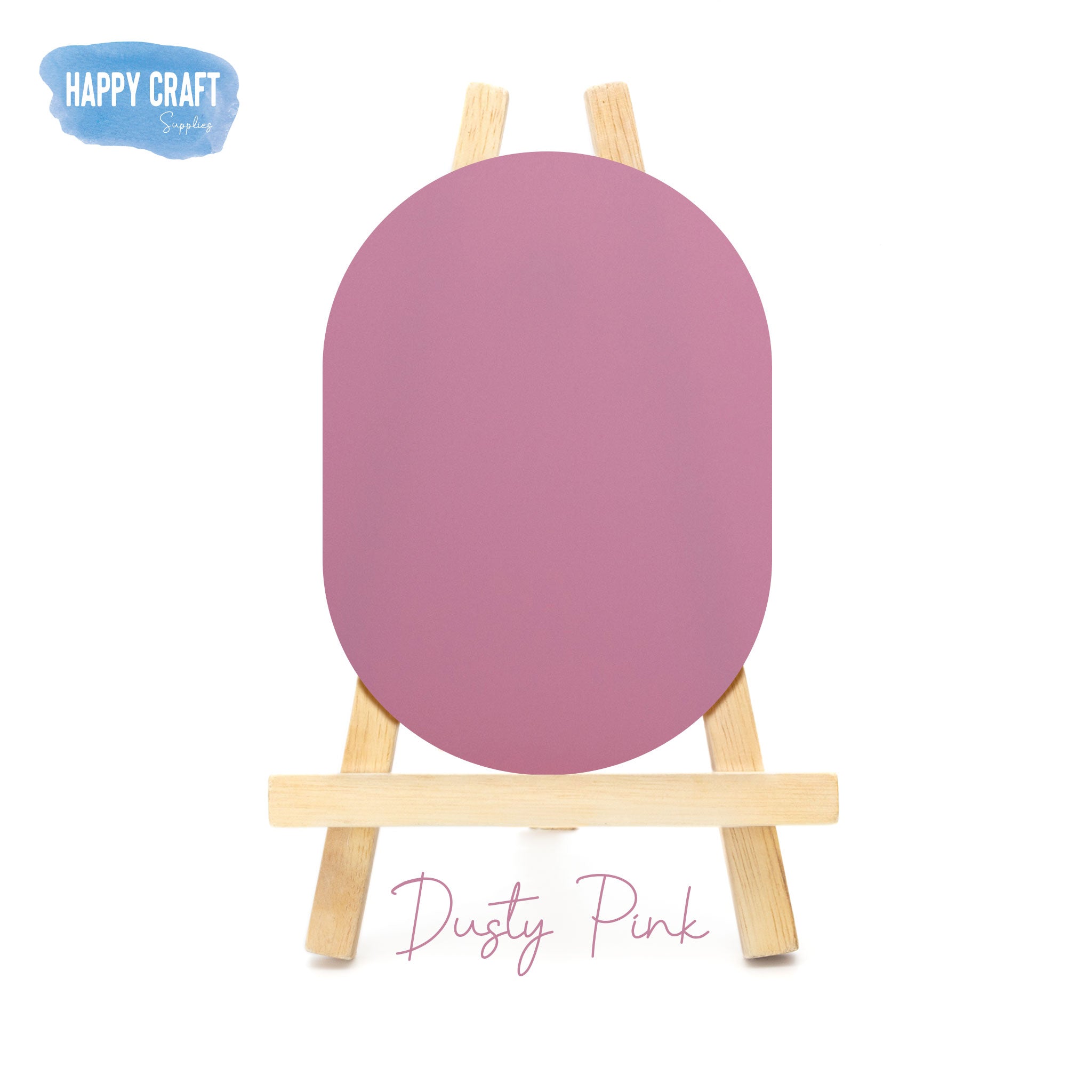 Acrylic Blank Oval - A1