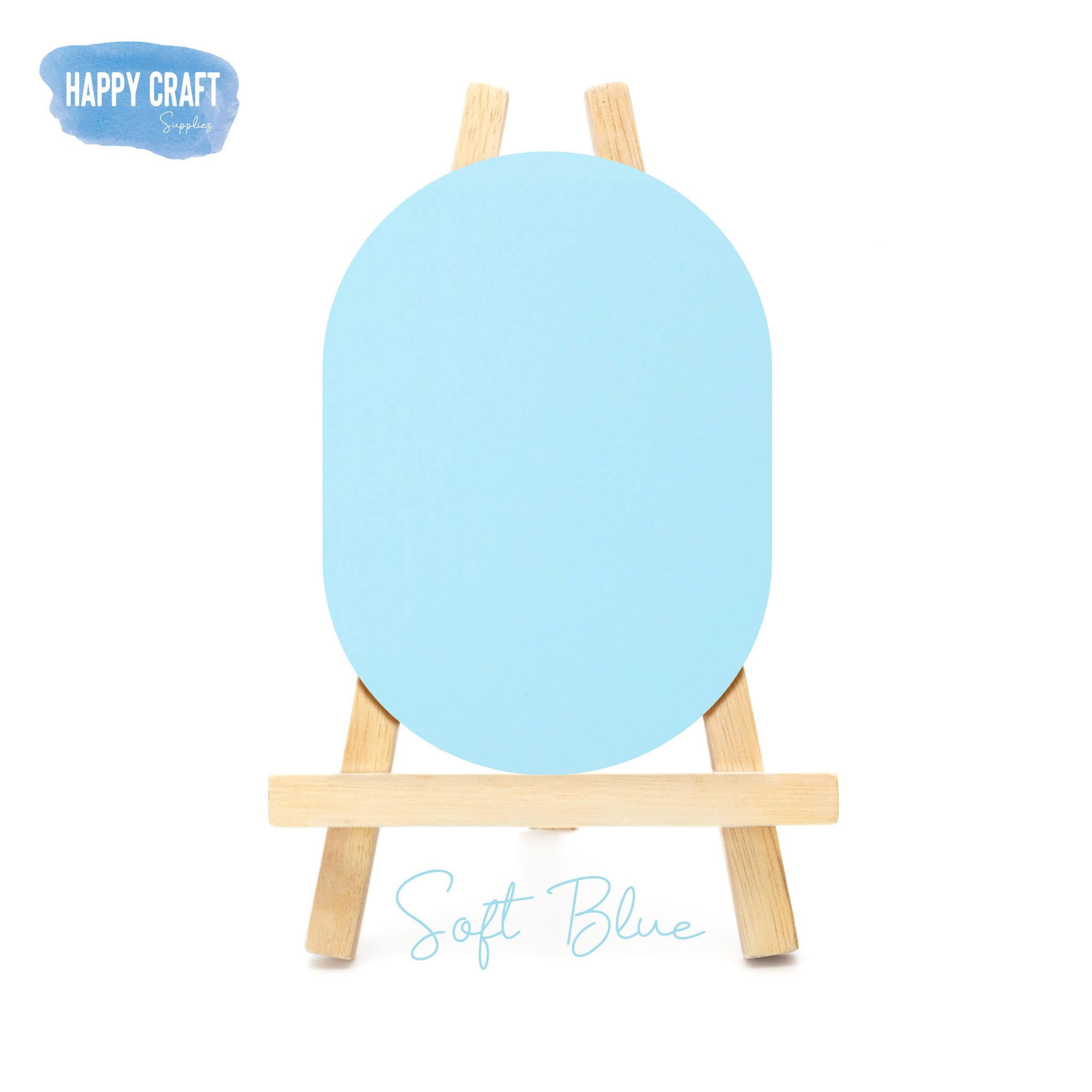 Acrylic Blank Oval - A1