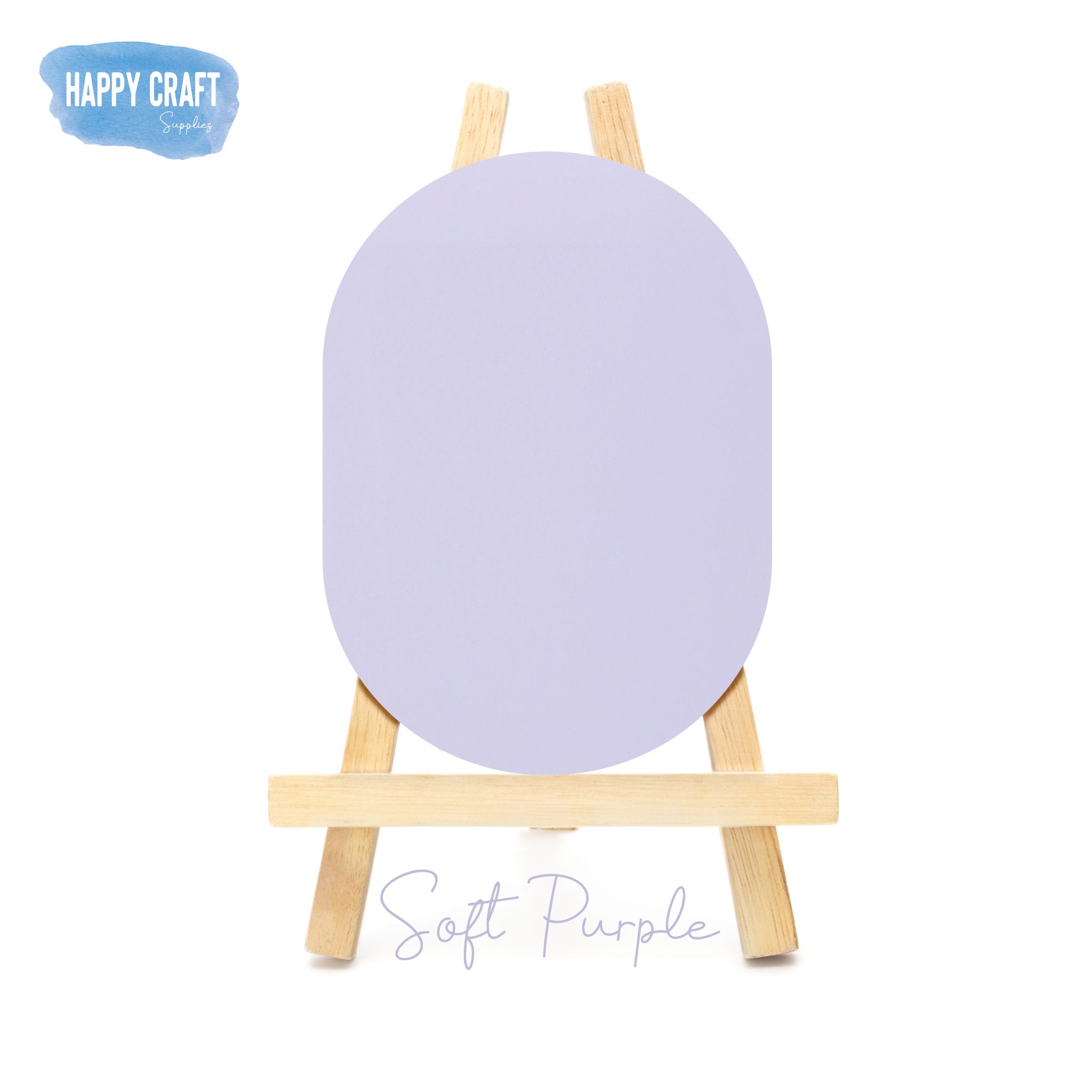 Acrylic Blank Oval - A1