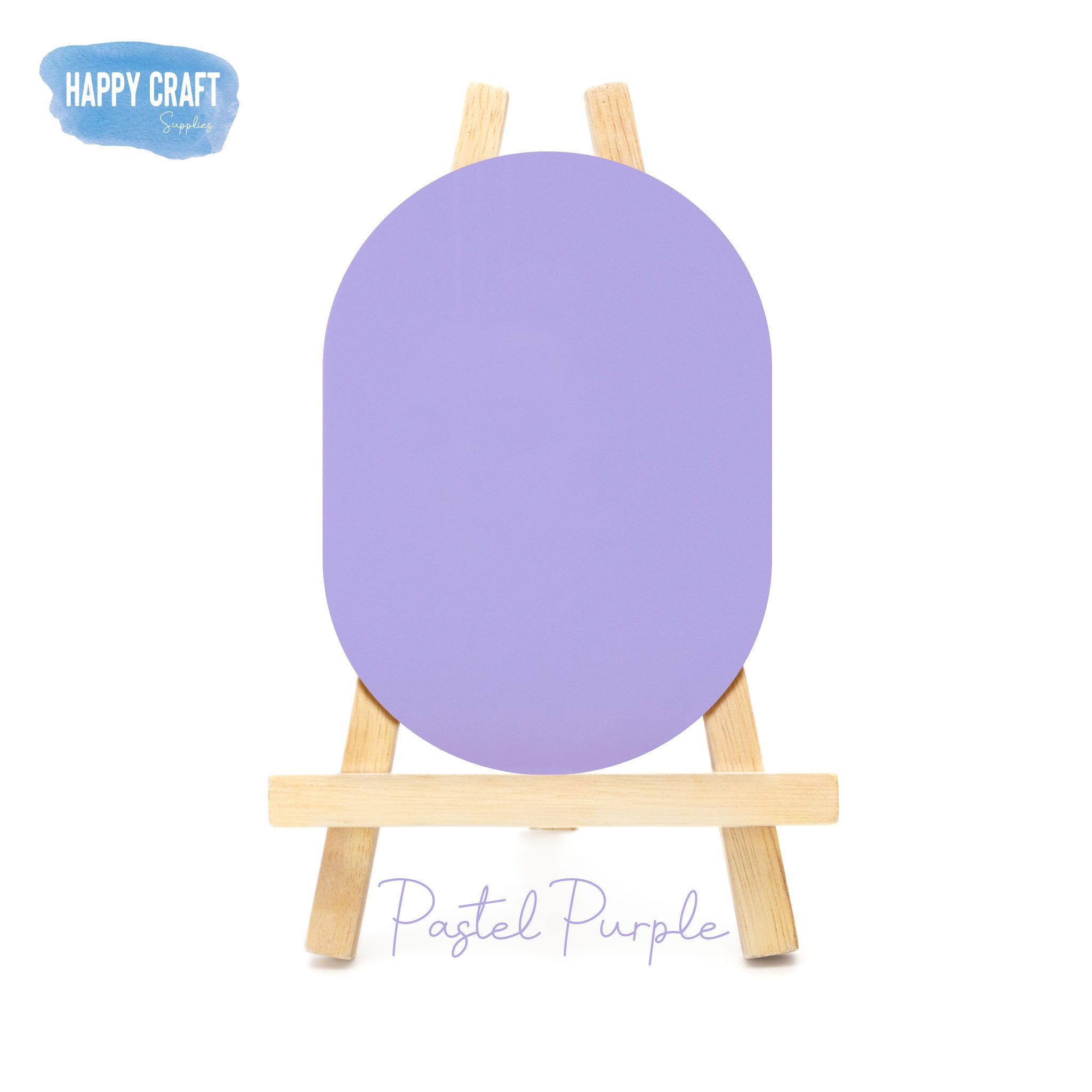 Acrylic Blank Oval - A1