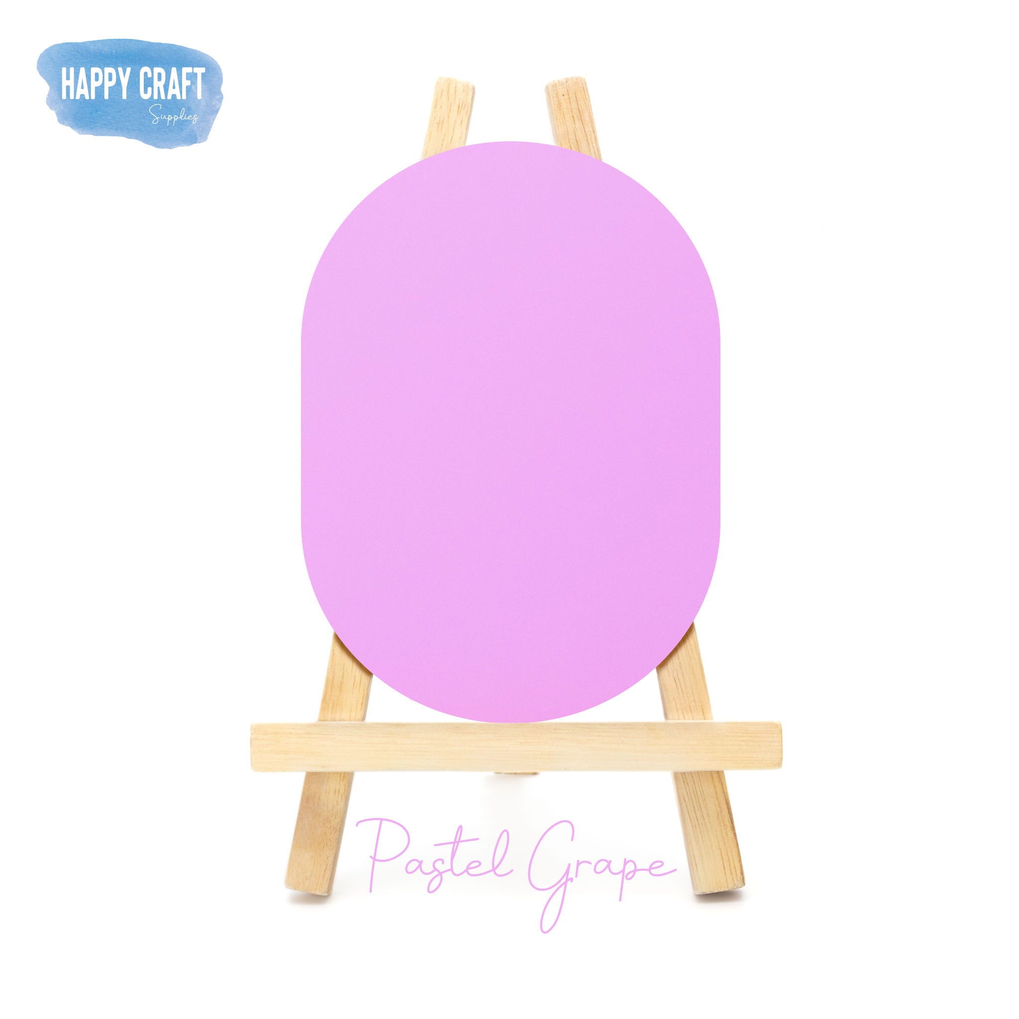 Acrylic Blank Oval - A1