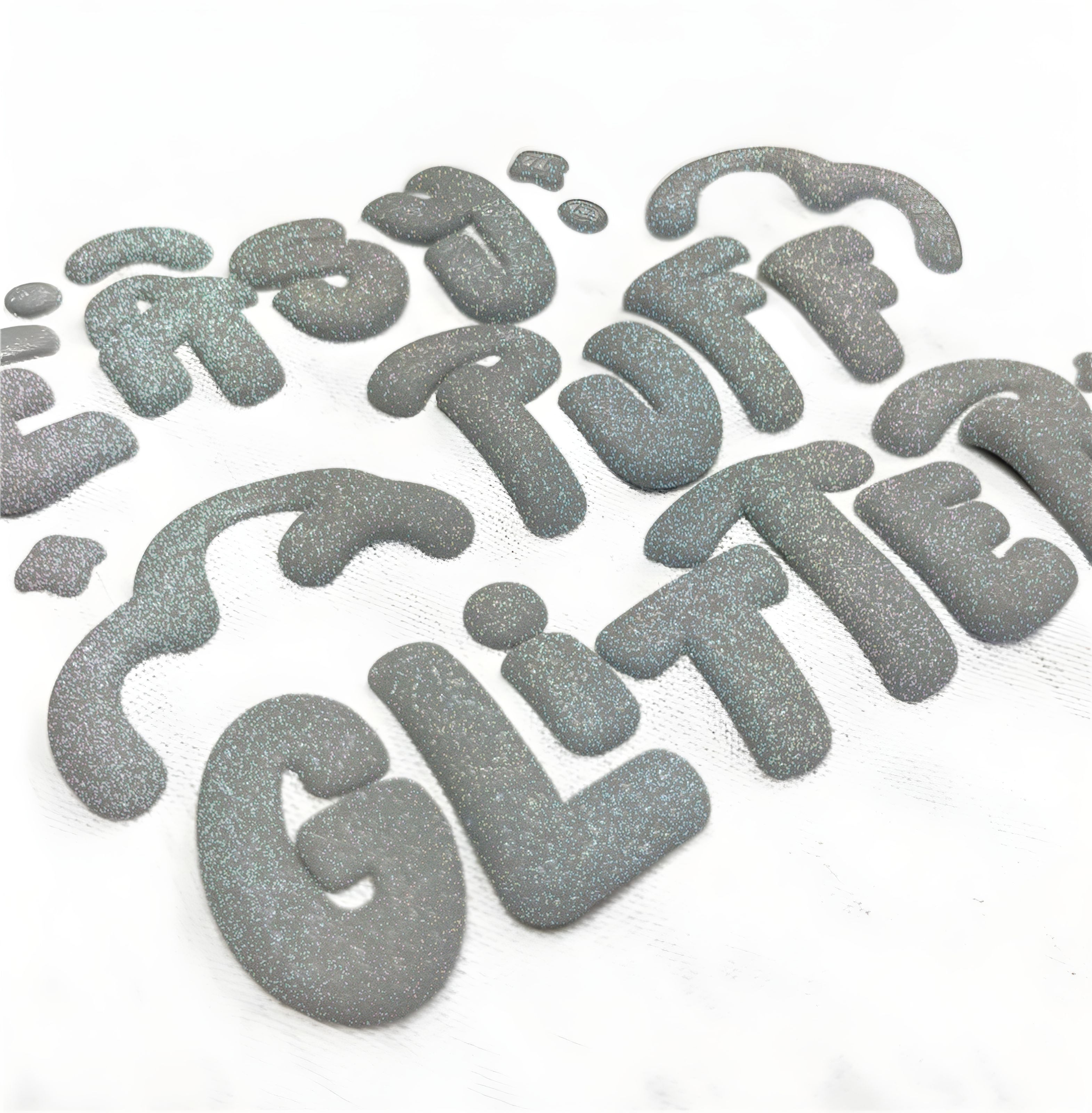 Siser Easy Puff Glitter HTV - 30cm x 30cm
