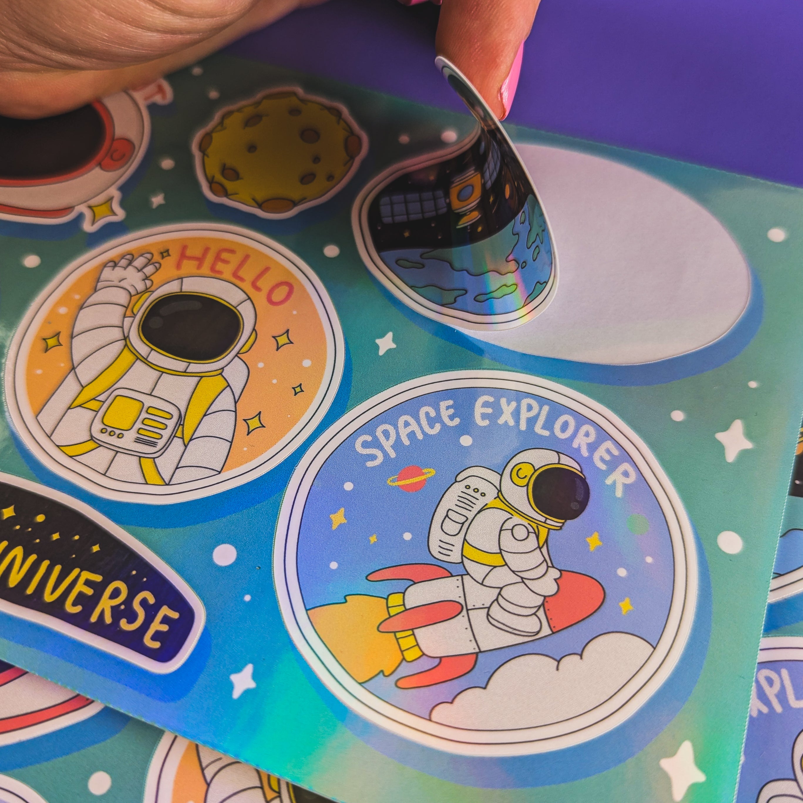 Siser Laminate Film - Holographic A4 Sheets & Packs