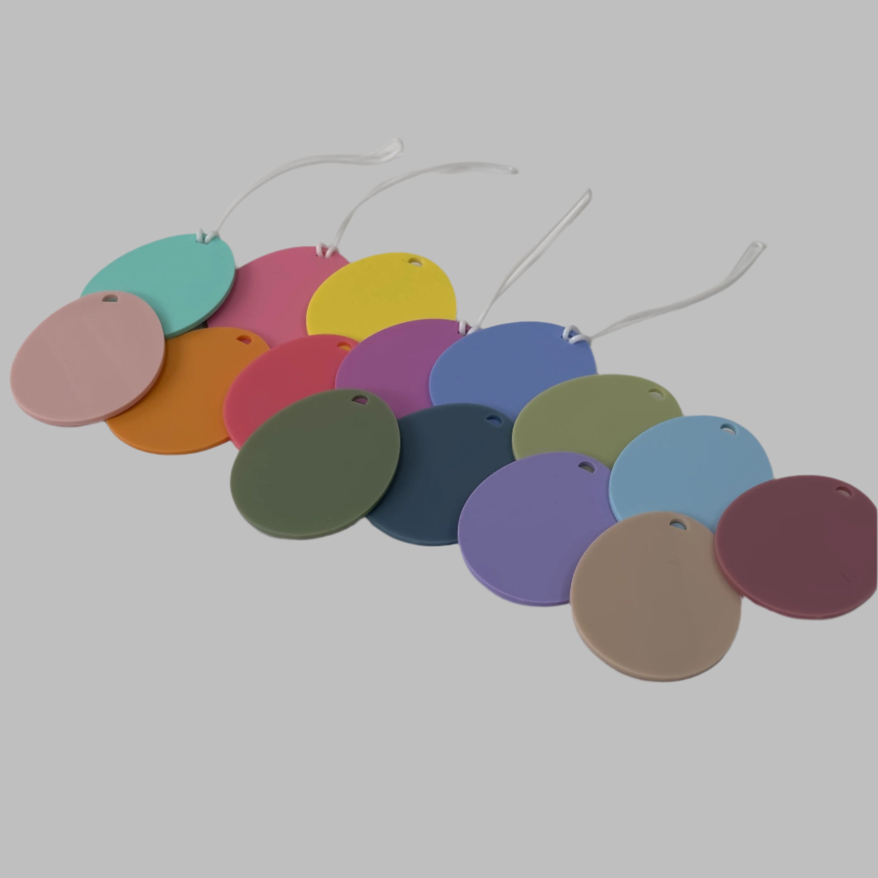 Acrylic Blank Easter Egg Tags