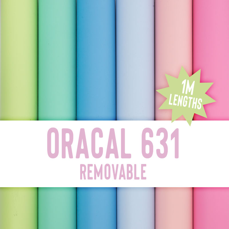 ORACAL 631 MATTE Removable Adhesive Vinyl - 30.5cm X 1m