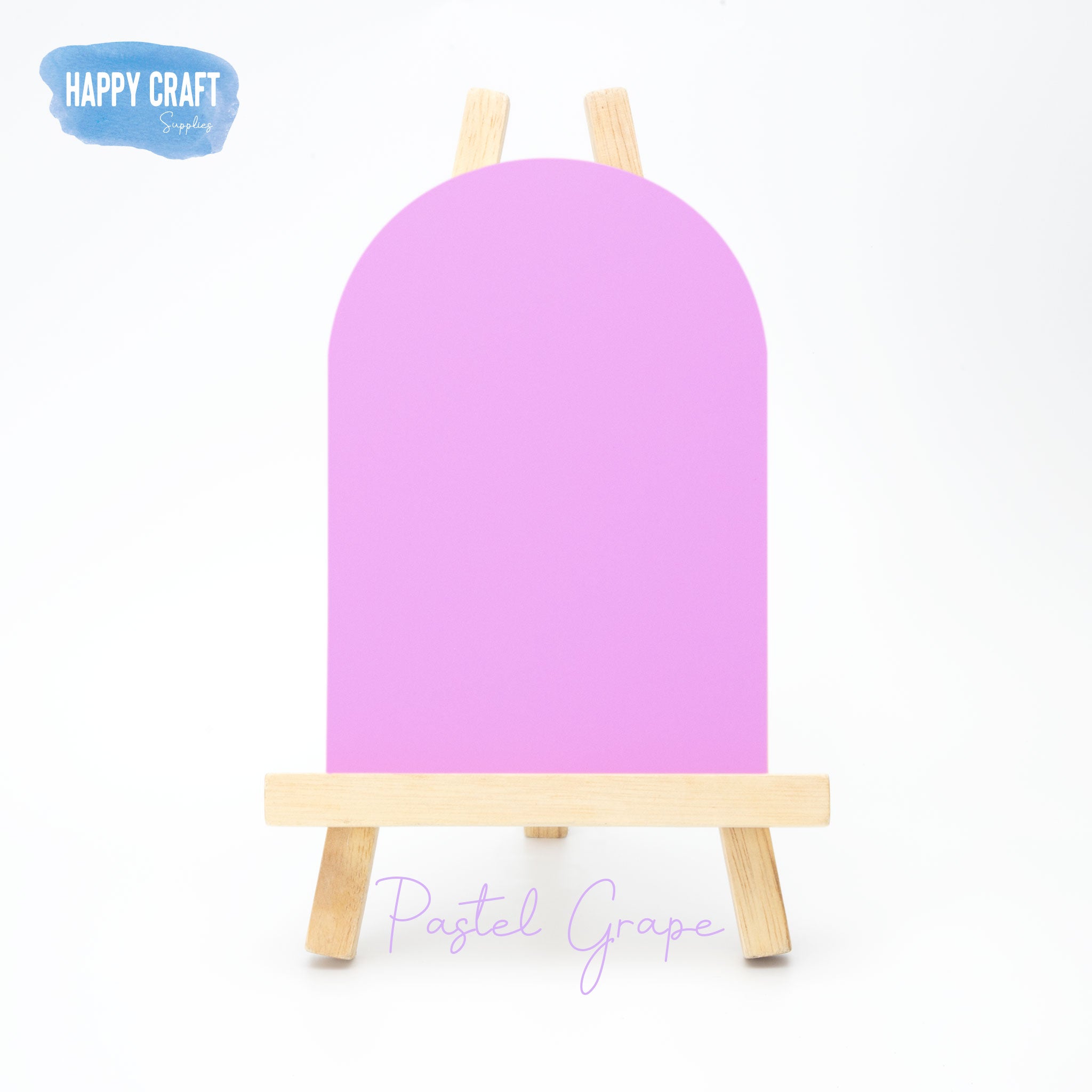 Acrylic Blank XL Tags- Solid Colours