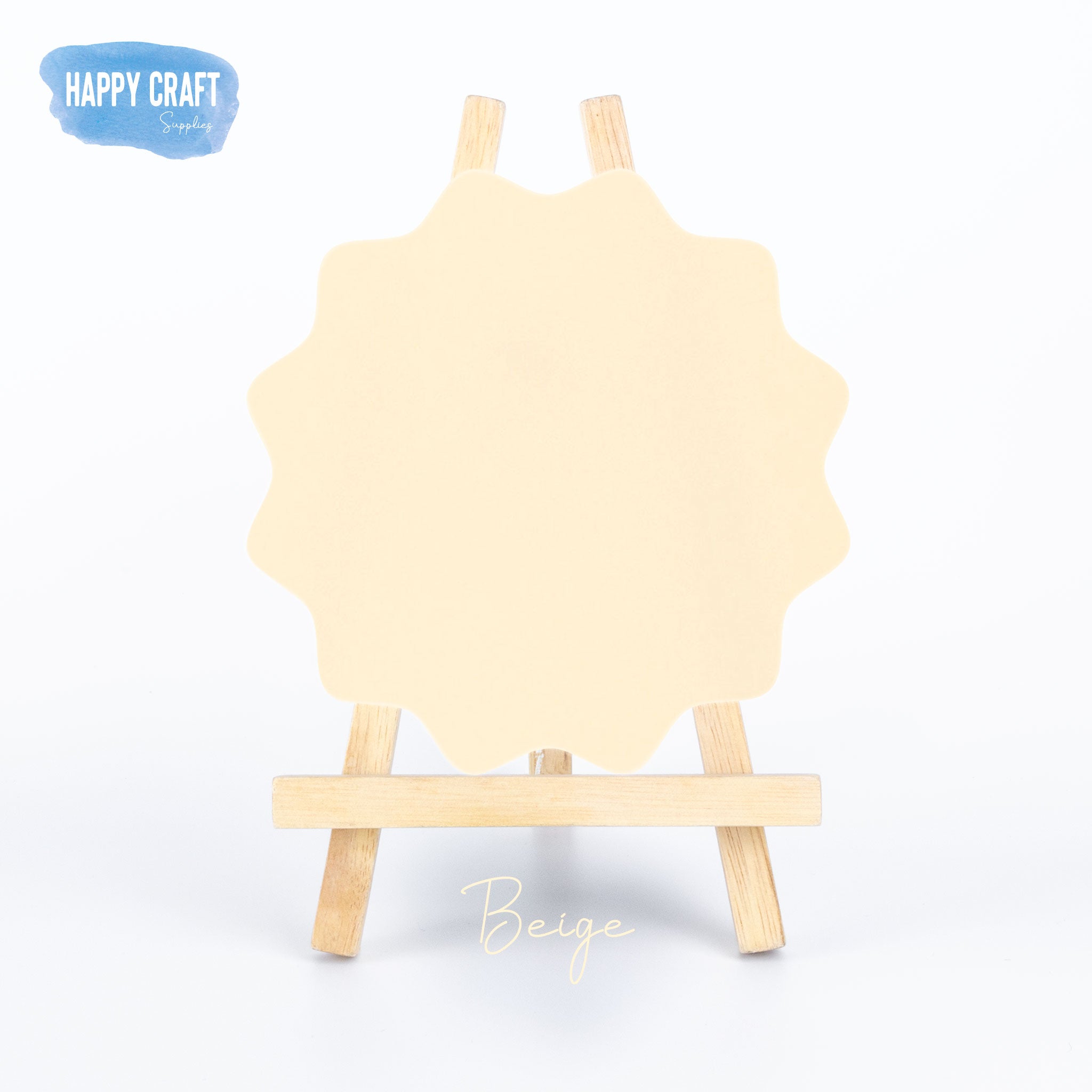 Acrylic Blank Wavy Drink Tags