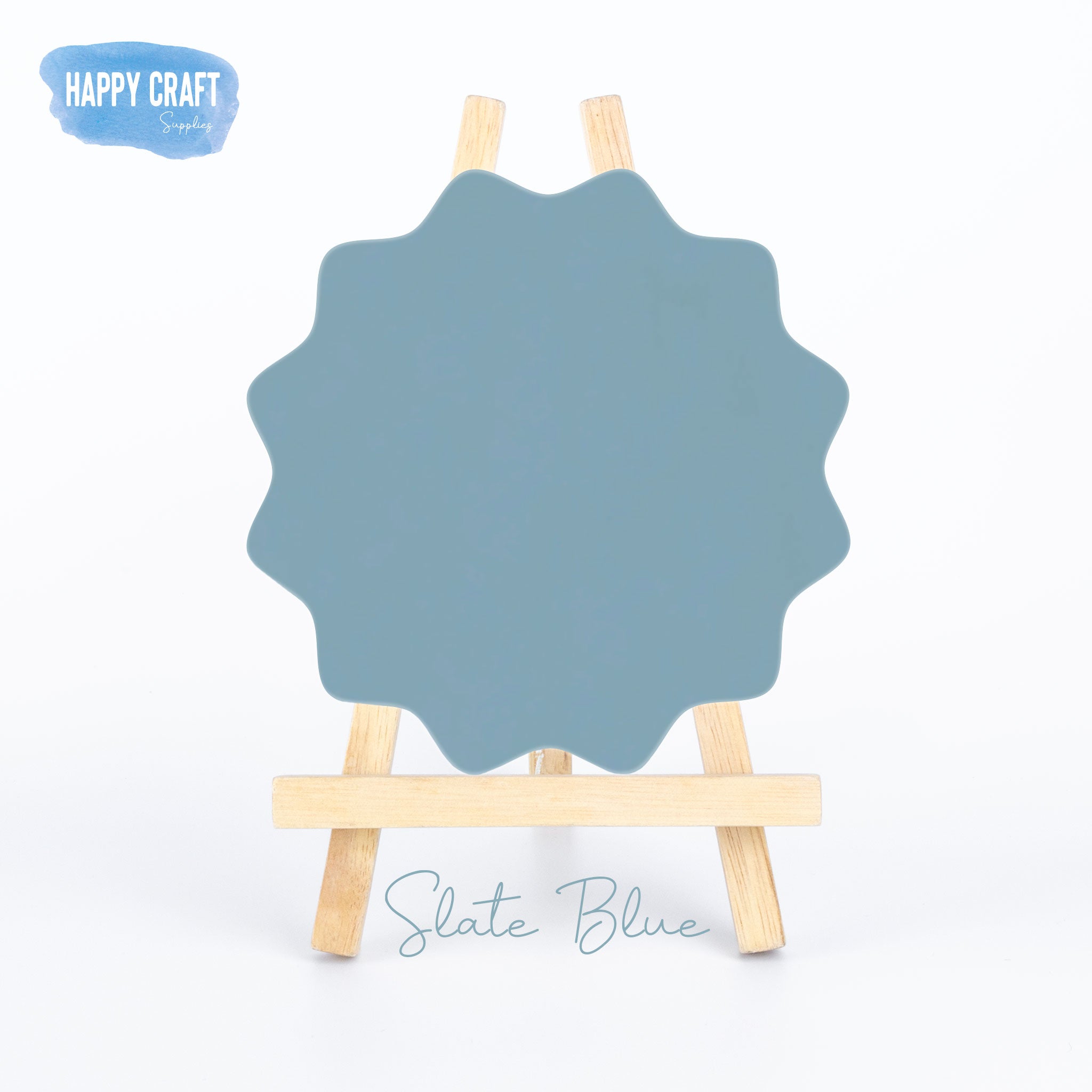 Acrylic Blank Wavy Drink Tags