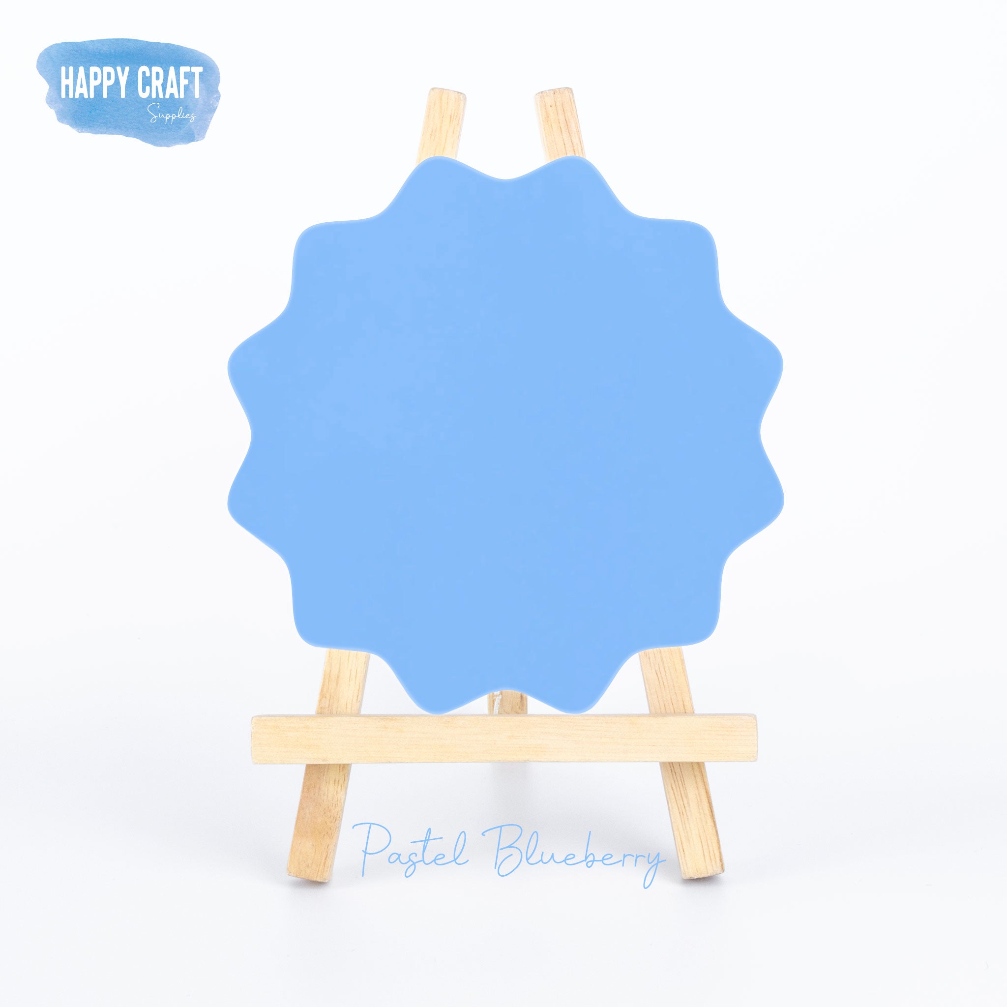 Acrylic Blank Wavy Drink Tags