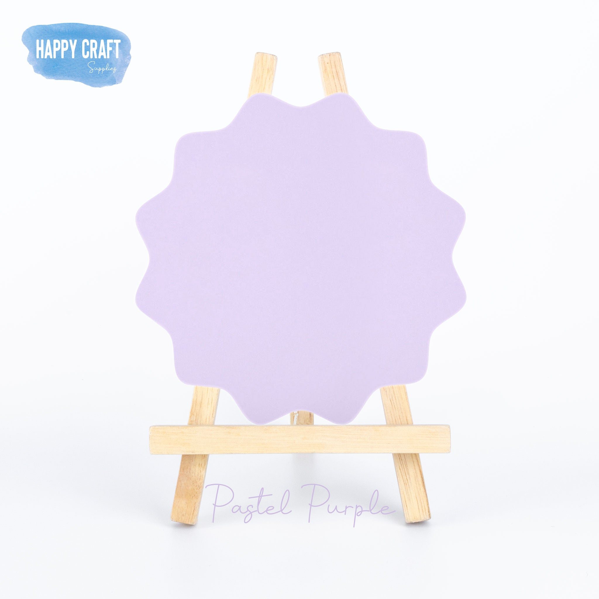 Acrylic Blank Wavy Drink Tags