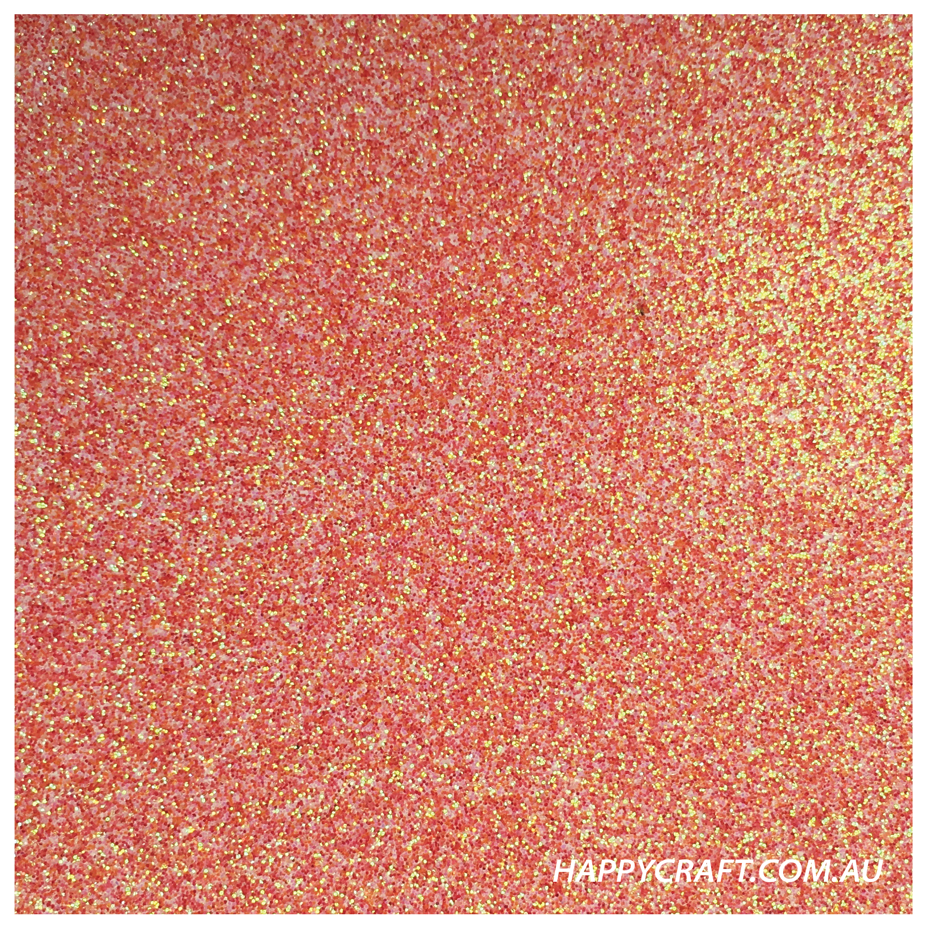 Coral Orange Glitter Cardstock 5/10/20pk - CLEARANCE-