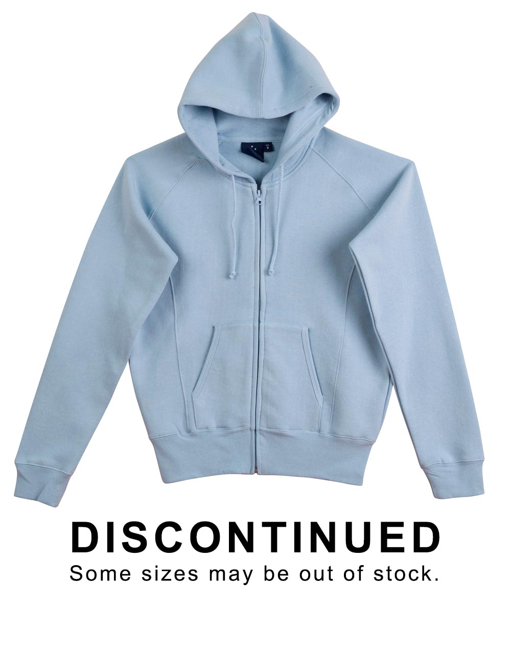 WINNING SPIRIT - FL04 DOUBLE BAY Full Zip Fleecy Hoodie Ladies'