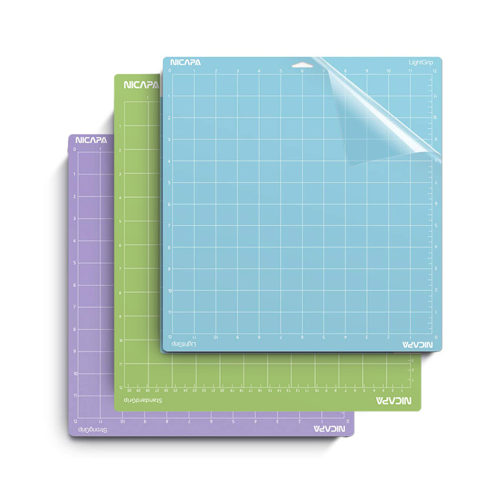 NICAPA Cricut Cutting Mat Craft Blanks
