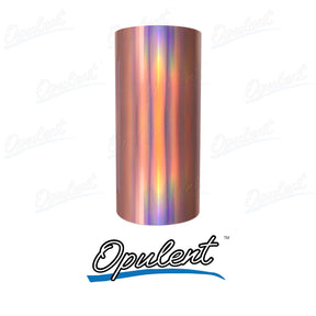 Opulent® Holographic Chrome Permanent Adhesive - 12inch x 12inch 5pce PACK