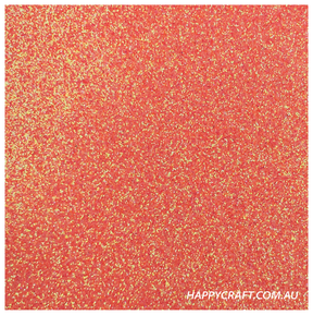 Orange Glitter Cardstock 5/10/20pk