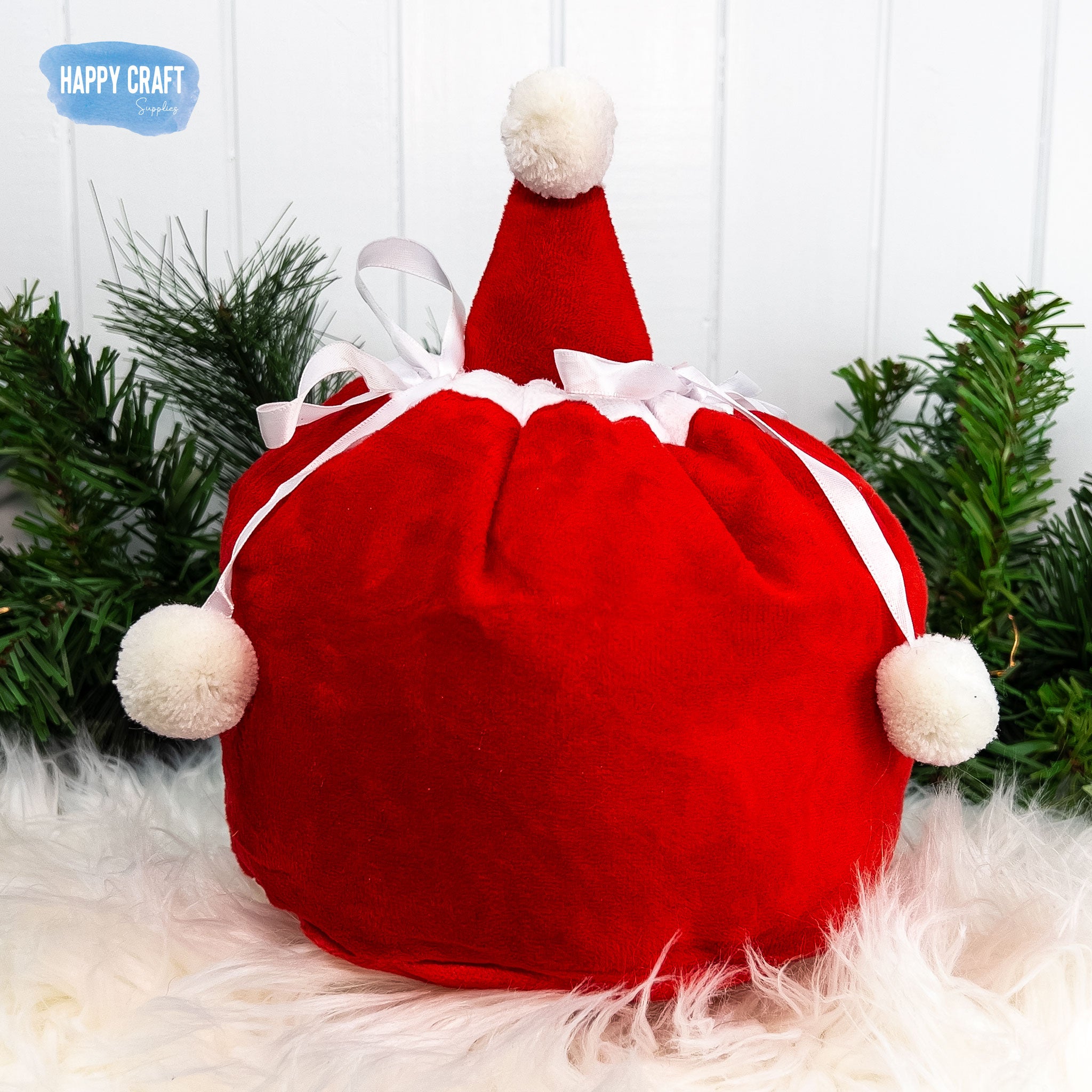 Santa Velvet Pouch