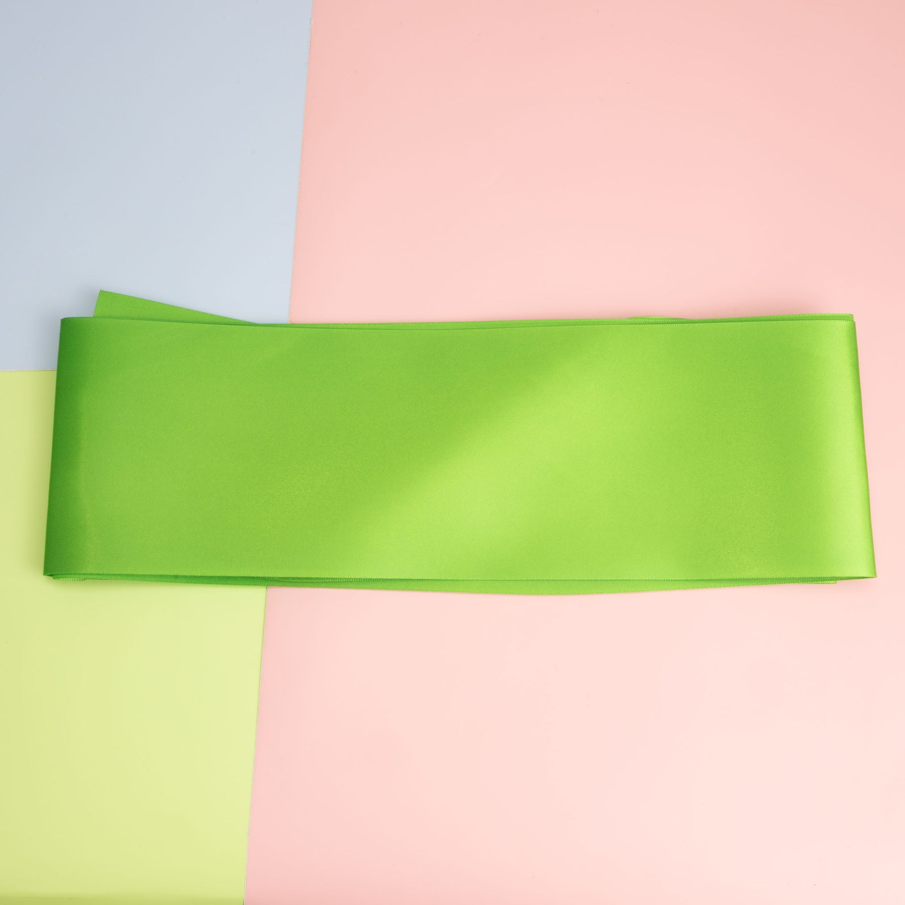 Satin Sash - Green