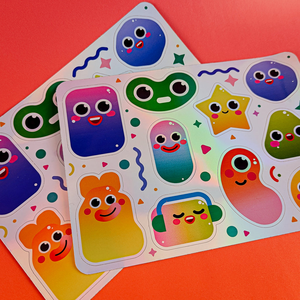 Siser Waterproof Printable - Holographic Vinyl Sticker Paper A4 Sheet