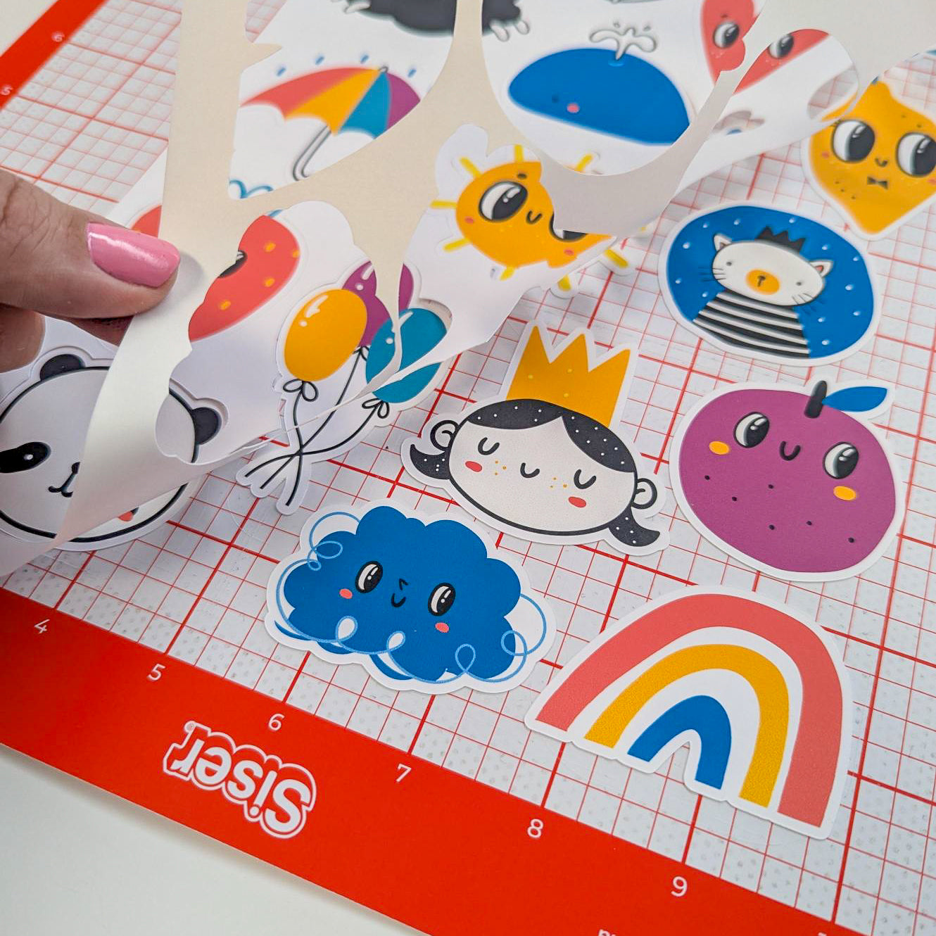 Siser Waterproof Printable - Matte White Vinyl Sticker Paper A4 Sheet & Packs
