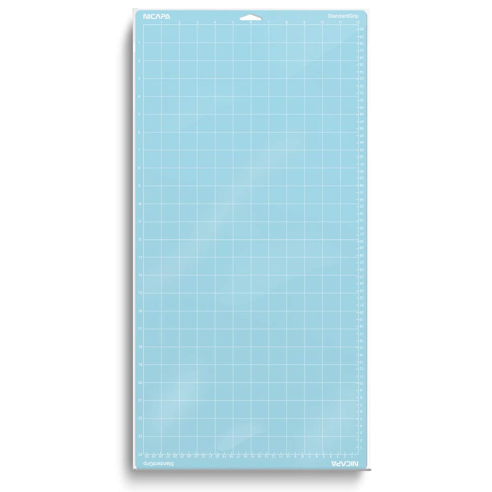 NICAPA Cricut Cutting Mat - Light 12x24