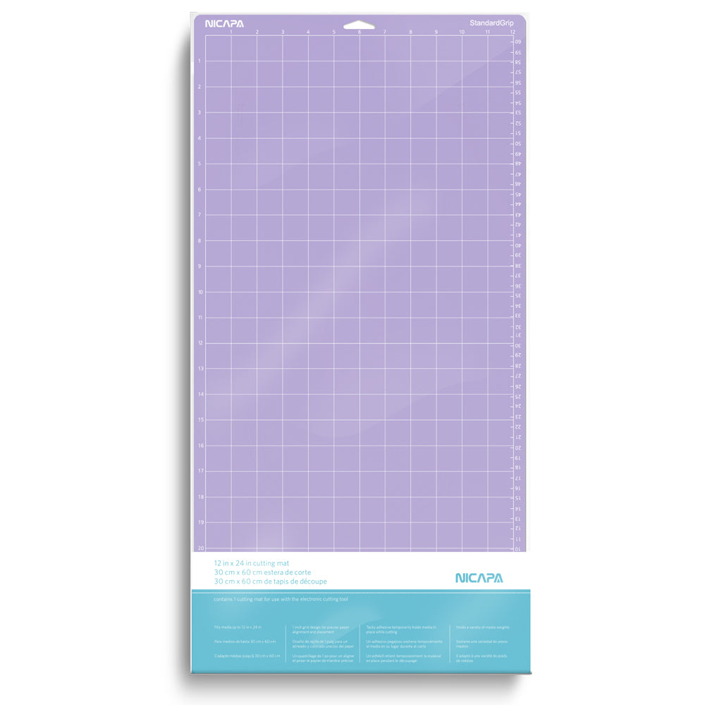 NICAPA Cricut Cutting Mat - Strong 12x24