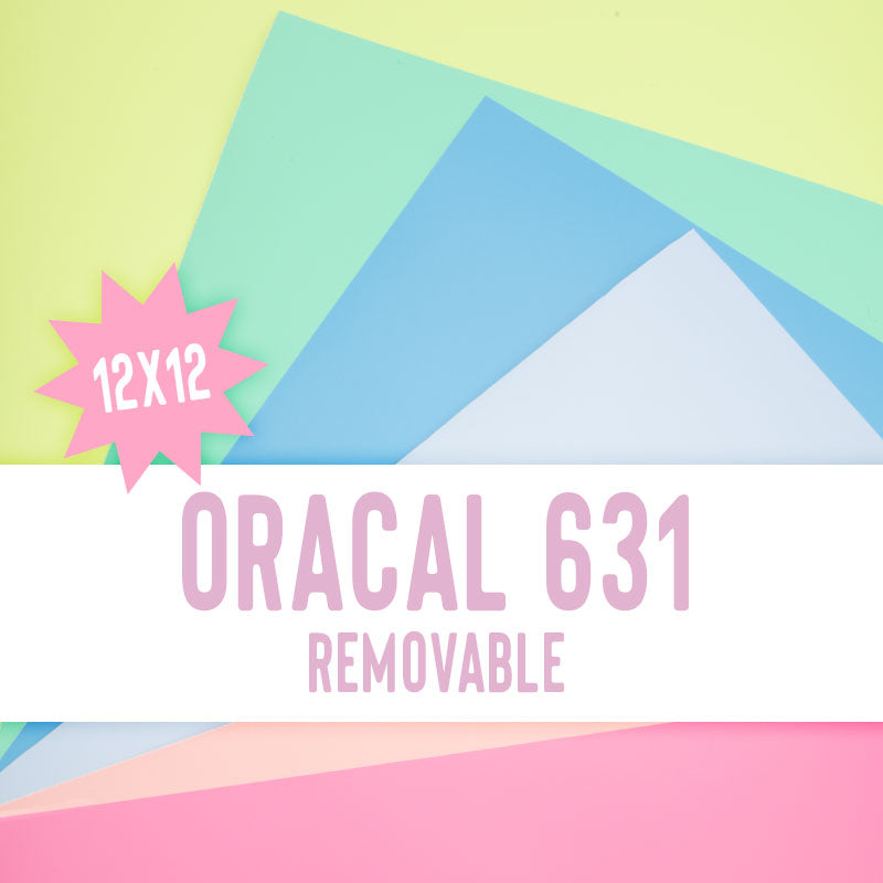 ORACAL 631 MATTE Removable Adhesive Vinyl - 12inch X 12inch