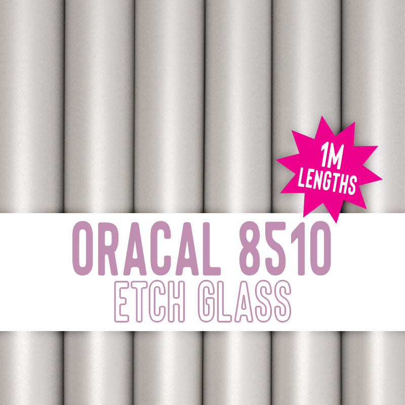 ORACAL 8510 Etch Glass Permanent Adhesive Vinyl - 30.5cm X 1m