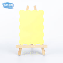 Acrylic Blank Wavy Rectangle - A2