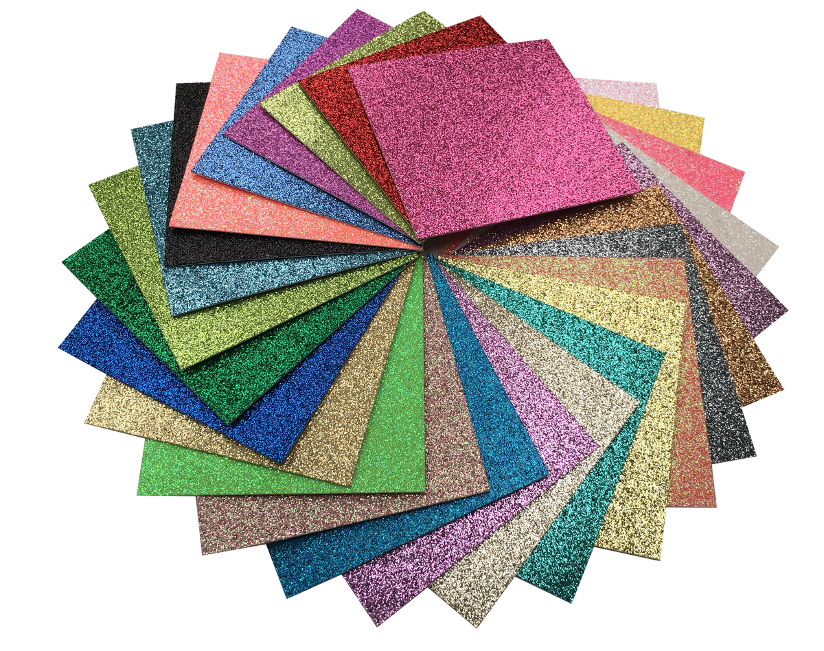 1 of EVERYTHING Glitter Cardstock Mix Pack - 30pce
