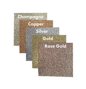 Rose Gold Glitter Cardstock 5/10/20pk