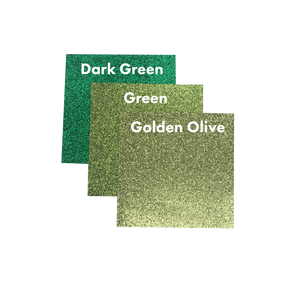 Dark Green Glitter Cardstock 5/10/20pk
