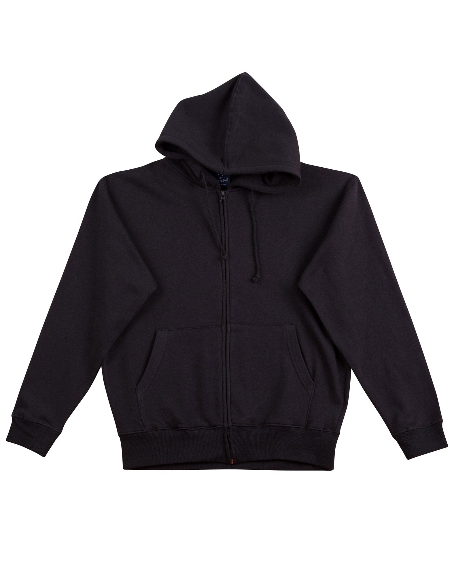 WINNING SPIRIT - FL03 DOUBLE BAY Full Zip Fleecy Hoodie Men's