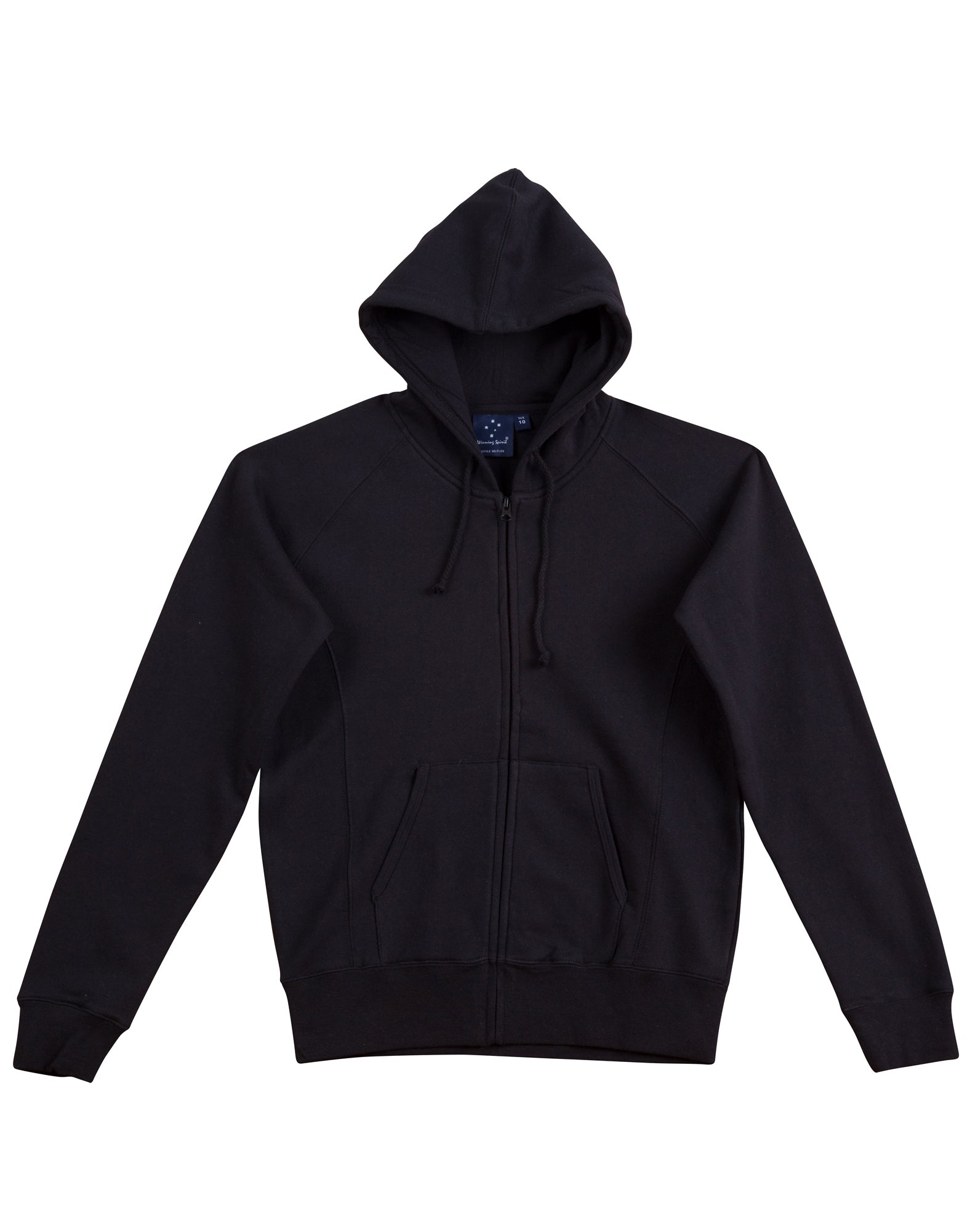 WINNING SPIRIT - FL04 DOUBLE BAY Full Zip Fleecy Hoodie Ladies'