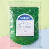 Fine Glitter Bag Holographic - Dark Green