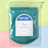 Fine Glitter Bag Metallic - Aqua