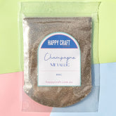 Fine Glitter Bag Metallic - Champagne