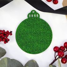 Acrylic Blank Baubles - Glitter Colours