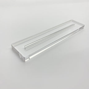 Single Slot Acrylic Sign Stands