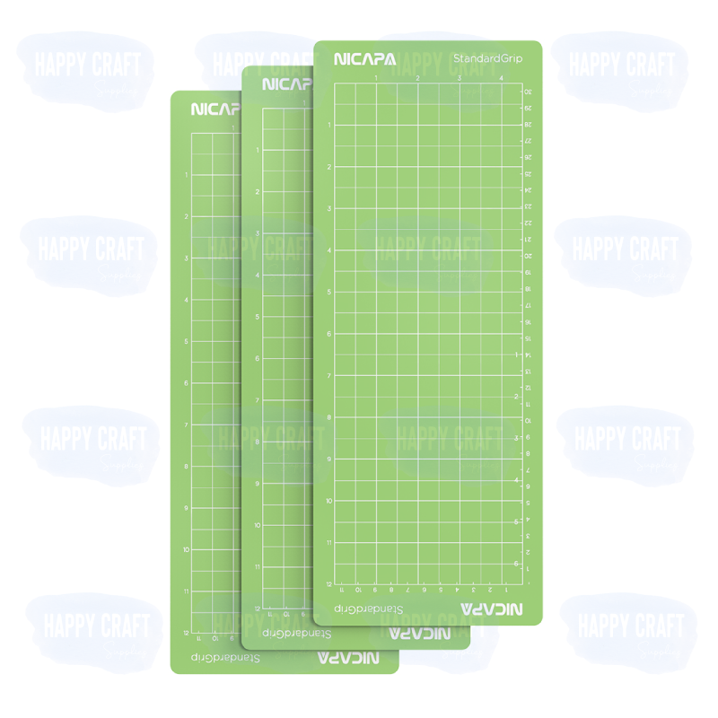 NICAPA Cricut JOY Cutting Mats (3 Pack Standard Grip) 4.5x12