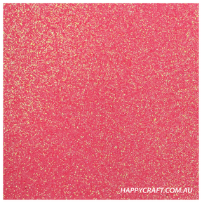 Neon Pink Glitter Cardstock 5/10/20pk