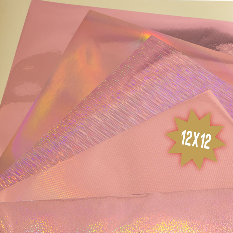 Opulent® Rosy Love Permanent Adhesive Vinyl - 12inch X 12inch