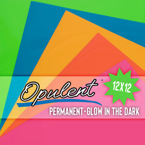 Opulent® Glow in the Dark Permanent Adhesive - 12inch x 12inch