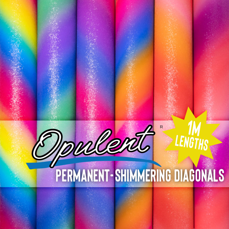 Opulent® Shimmering Twists Permanent Adhesive - 30.5cm x 1m