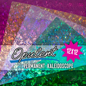 Opulent® Kaleidoscope Permanent Adhesive - 12inch x 12inch