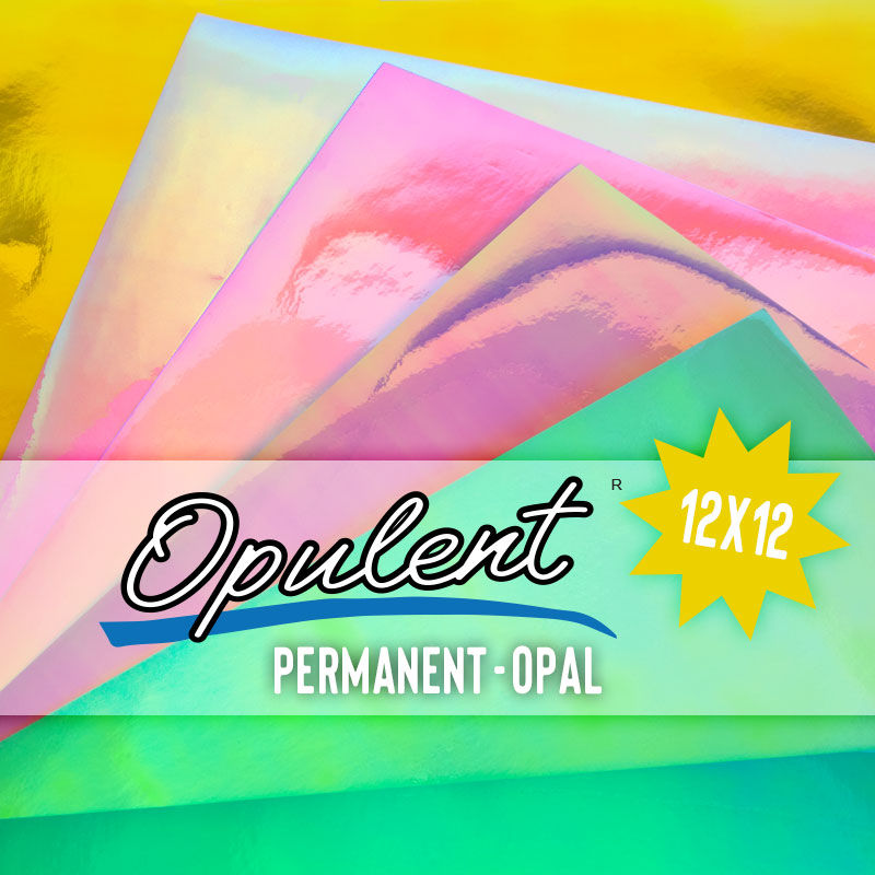 Opulent® Opal Permanent Adhesive - 12inch x 12inch